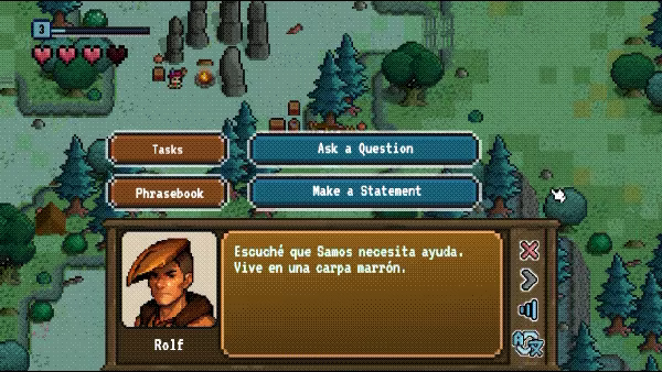 Newcomer : A Language Learning RPG video 2