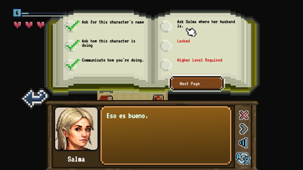 Newcomer : A Language Learning RPG screenshot 3