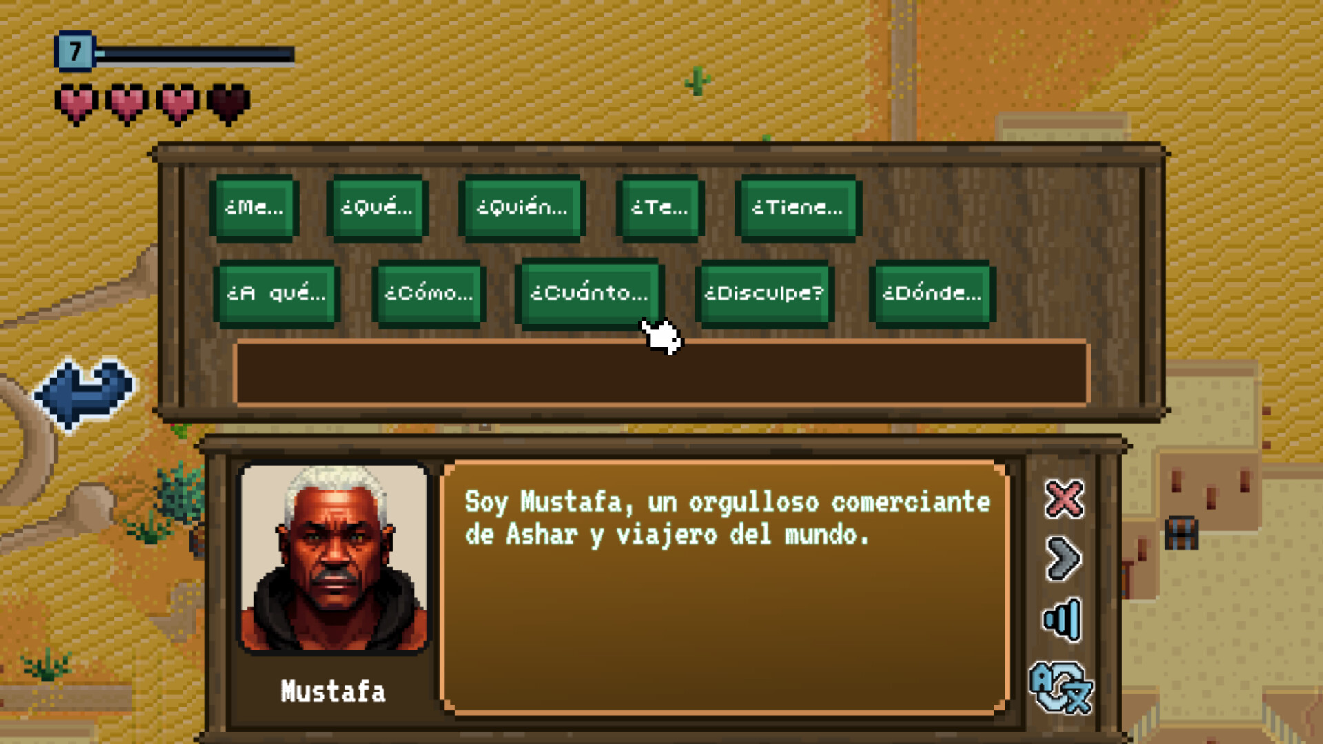Newcomer : A Language Learning RPG screenshot #2