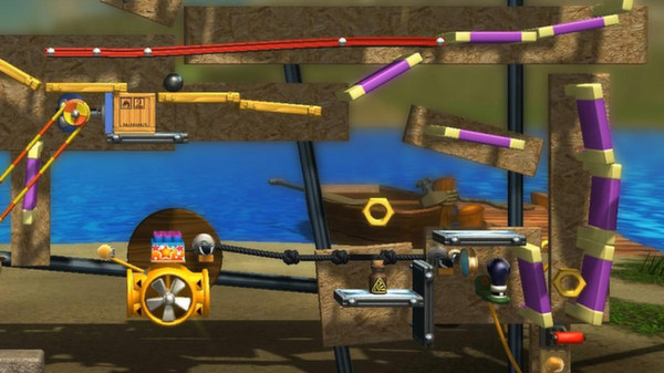 Screenshot z Crazy Machines Elements