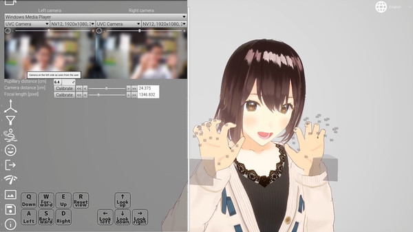 Screenshot z MocapForStreamer Screenshot z MocapForStreamer