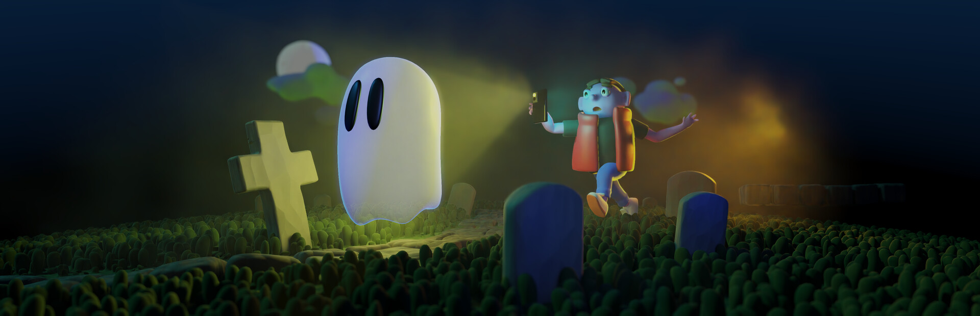 Scared Little Ghost