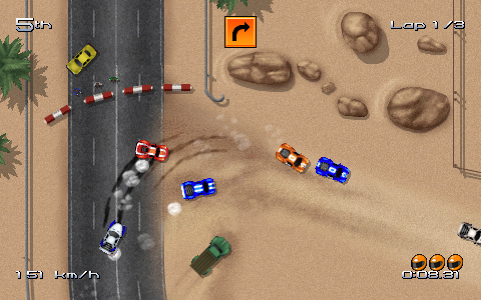 Rush Rush Rally Reloaded screenshot 1