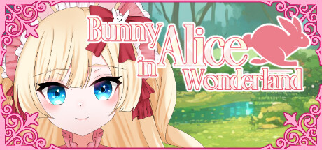 Bunny Alice in Wonderland  banner