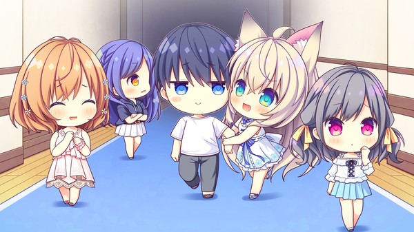 Screenshot z Yumahorome ~Toki o Tometa Yakata de Asu o Sagasu Maigo-tachi~