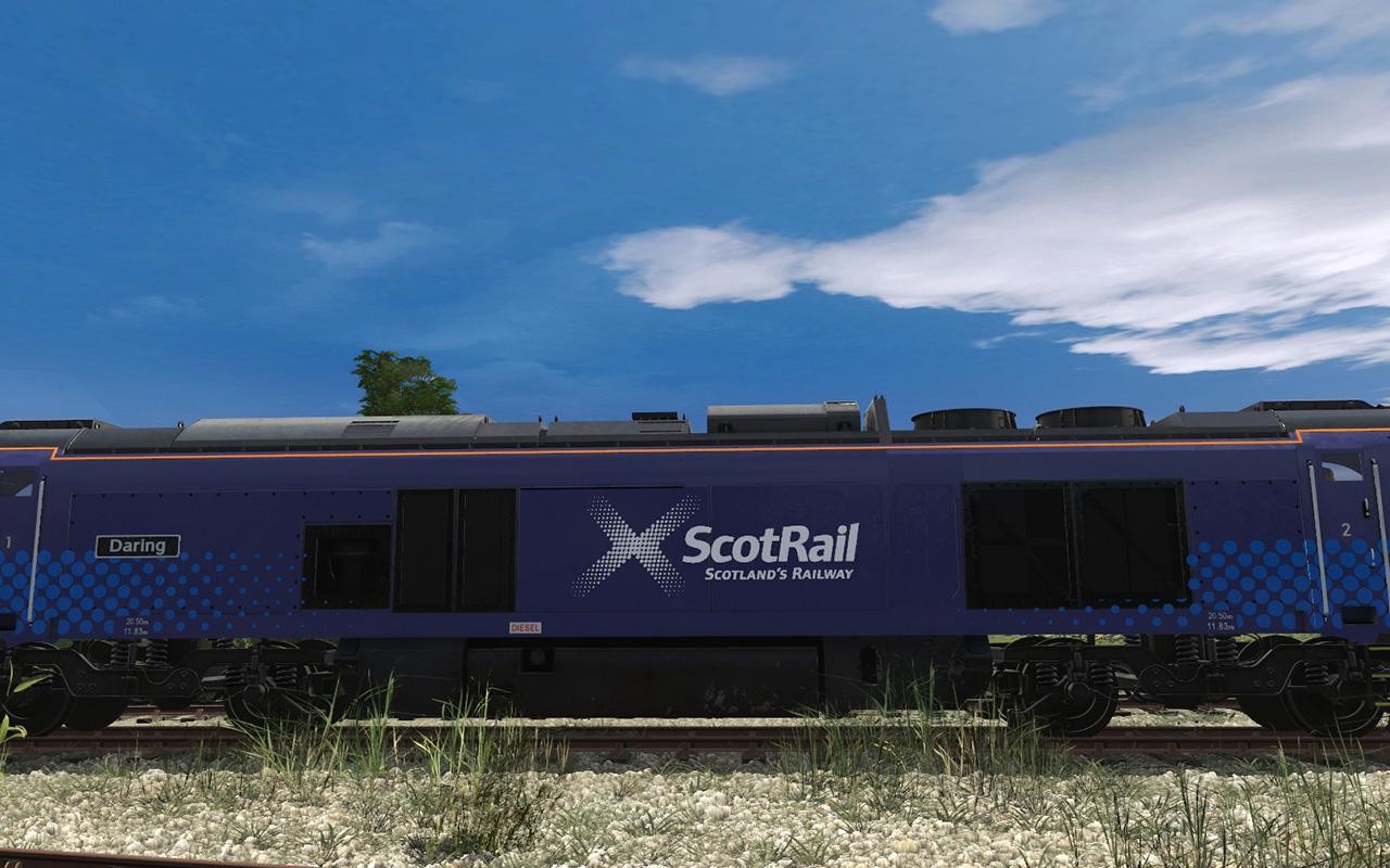 Trainz 2022 DLC - Pro Train: Class 68 ScotRail Featured Screenshot #1