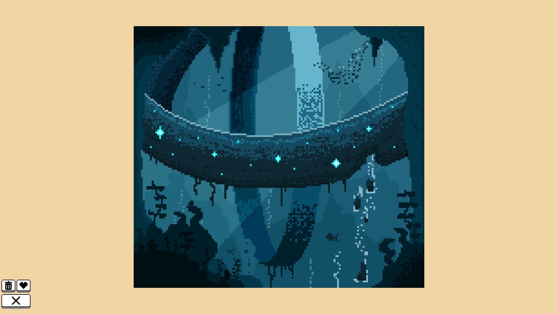 Coloring Pixels - Sci-Fi Fantasy Vistas Pack Featured Screenshot #1