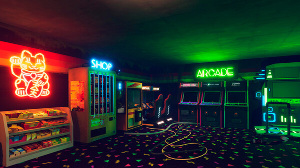 Screenshot z Neon Blood