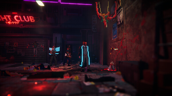 Screenshot z Neon Blood