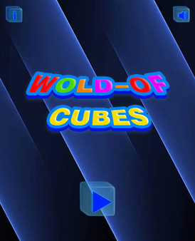 World of Cubes - sky blue screenshot 1