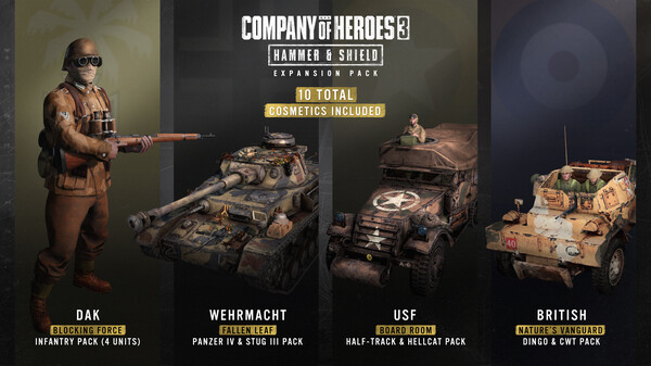 Company of Heroes 3: Hammer & Shield Expansion Pack