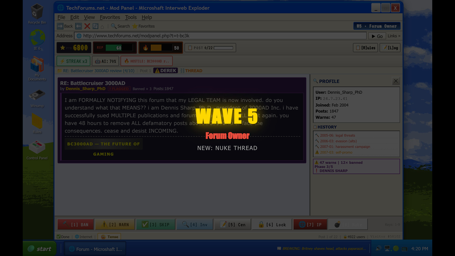 Permaban screenshot 4