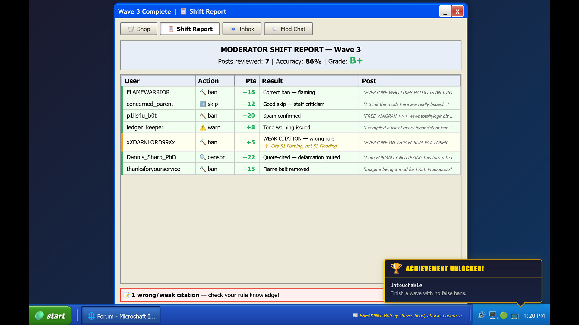 Permaban screenshot 5