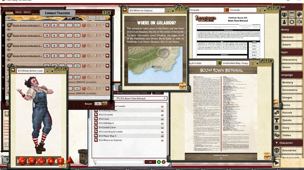 Fantasy Grounds - Pathfinder 2 RPG - Pathfinder Bounty #16: Boom Town Betrayal