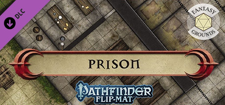 Fantasy Grounds - Pathfinder RPG - Pathfinder Flip-Mat - Classic Prison