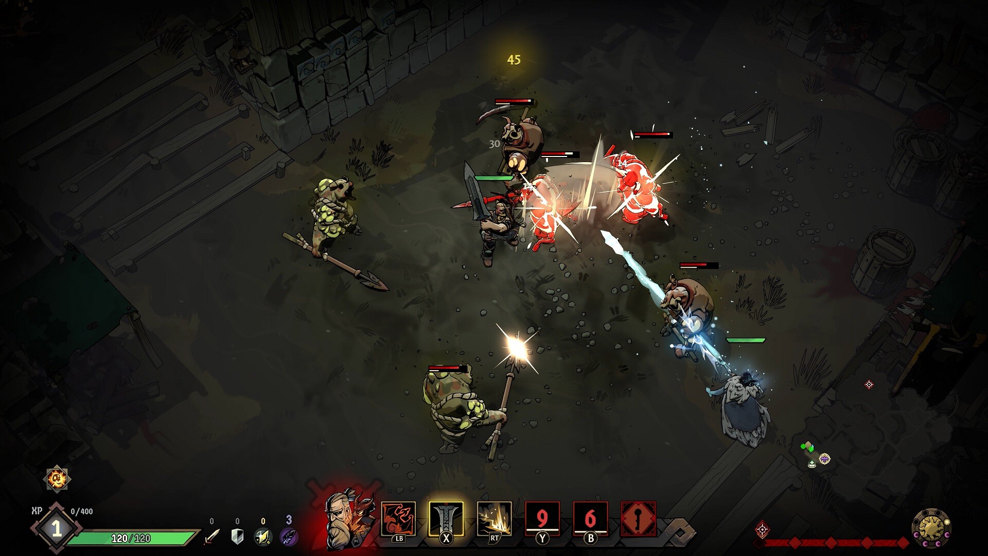 Screenshot de Ravenswatch