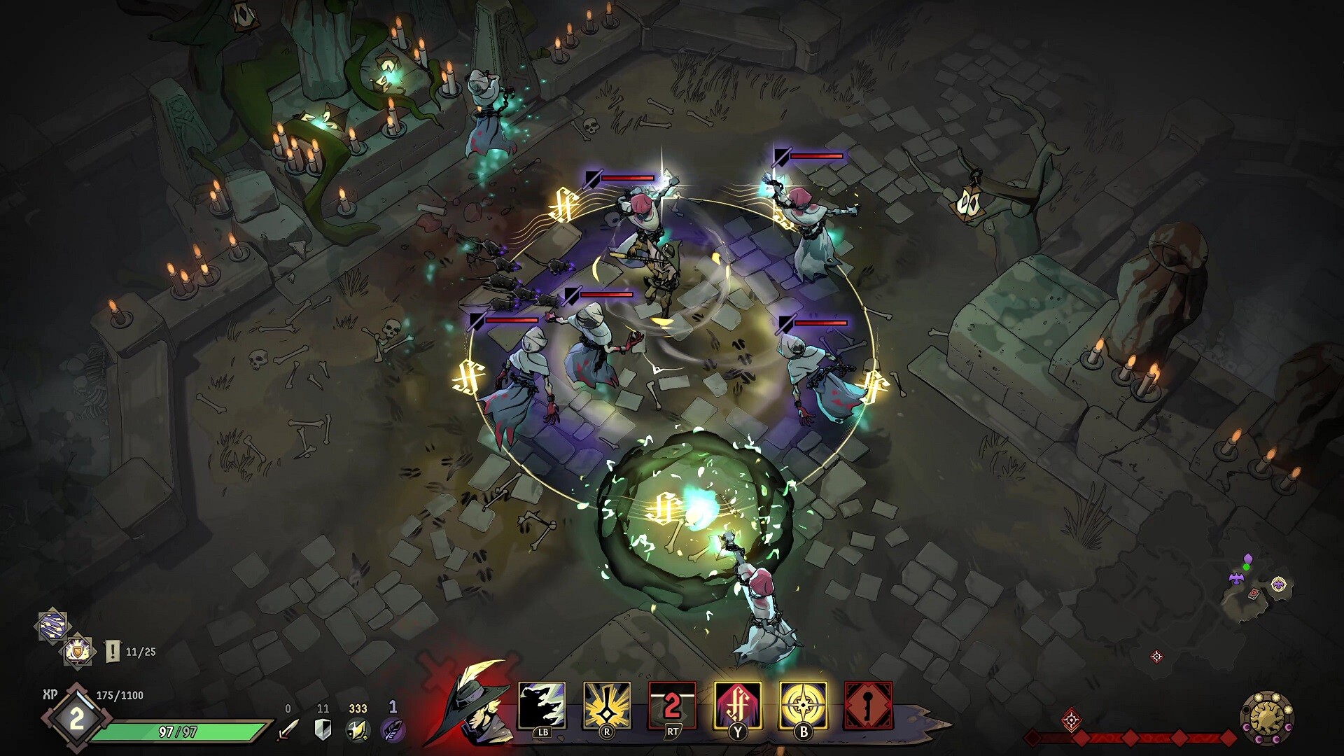 Screenshot de Ravenswatch