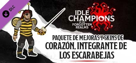 Paquete de mejoras y skins de Corazón, integrante de los Escarabejas