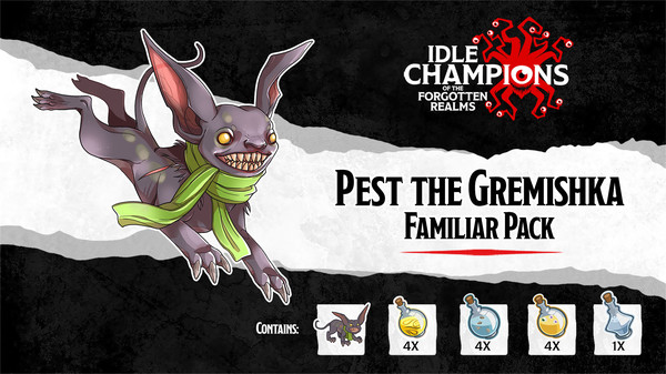 Idle Champions - Pest the Gremishka Familiar Pack