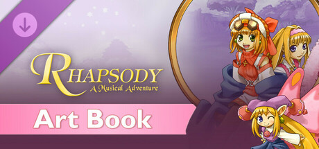 Rhapsody: A Musical Adventure - Digital Art Book banner image