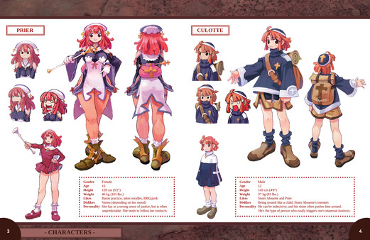 La Pucelle: Ragnarok - Digital Art Book — скриншот 2