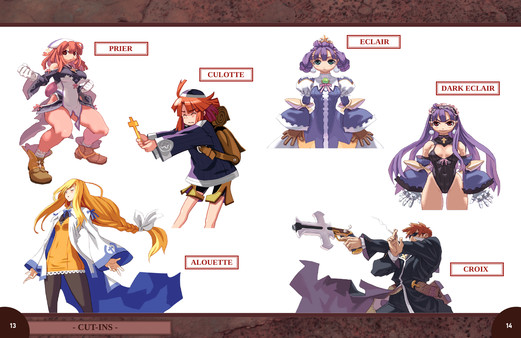 La Pucelle: Ragnarok - Digital Art Book — скриншот 3