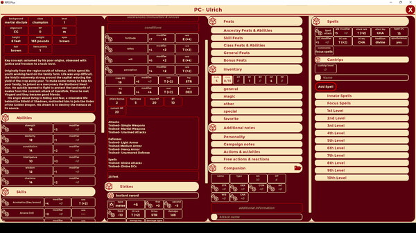 Screenshot z RPG Plus - Virtual Tabletop Screenshot z RPG Plus - Virtual Tabletop