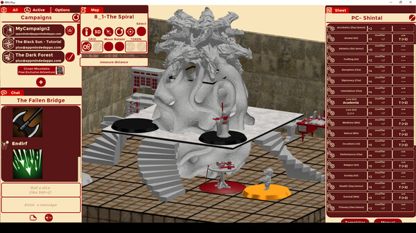 Screenshot z RPG Plus - Virtual Tabletop Screenshot z RPG Plus - Virtual Tabletop