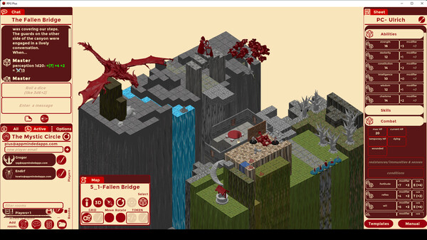 Screenshot z RPG Plus - Virtual Tabletop Screenshot z RPG Plus - Virtual Tabletop