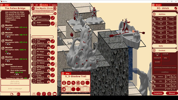 Screenshot z RPG Plus - Virtual Tabletop Screenshot z RPG Plus - Virtual Tabletop