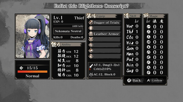 Labyrinth of Zangetsu - AKIBA'S BEAT Avatars