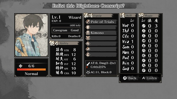 Labyrinth of Zangetsu - AKIBA'S TRIP Avatars