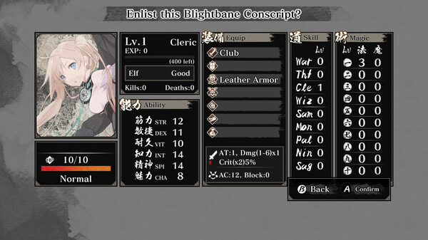 Labyrinth of Zangetsu - AKIBA'S TRIP Avatars