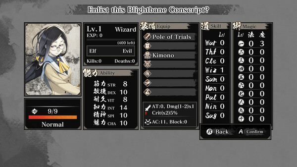 Labyrinth of Zangetsu - MIND≒0 Avatars