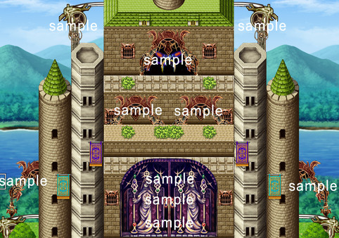 RPG Maker MZ - NATHUHARUCA Door Tilesets