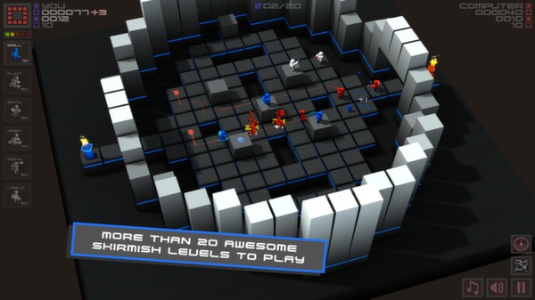 Screenshot z Cubemen