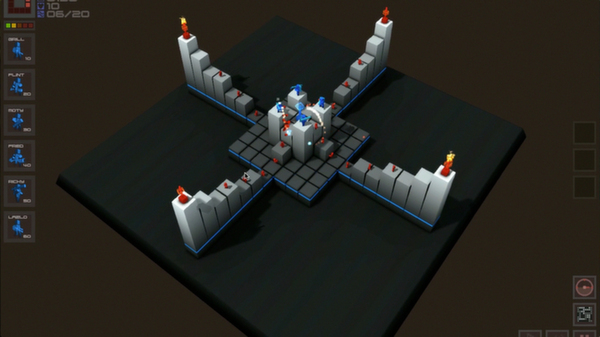 Screenshot z Cubemen