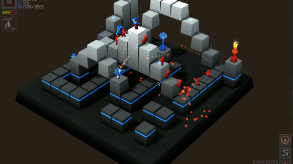 Screenshot z Cubemen