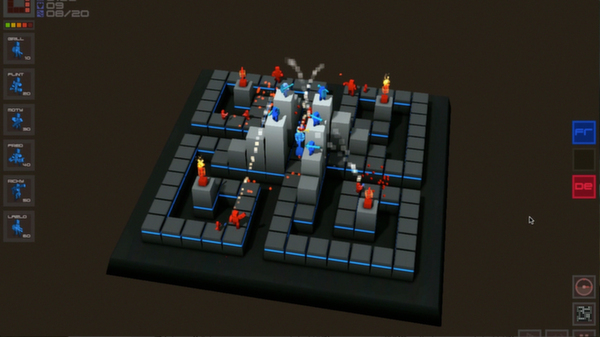Screenshot z Cubemen