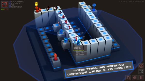 Screenshot z Cubemen