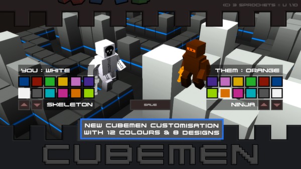 Screenshot z Cubemen
