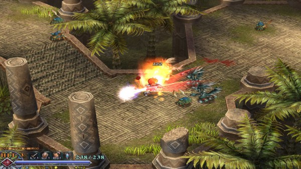 Screenshot z Ys: The Oath in Felghana