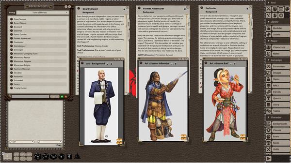 Fantasy Grounds - Tome of Heroes