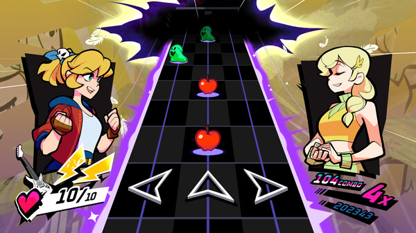 Screenshot z Rift of the NecroDancer