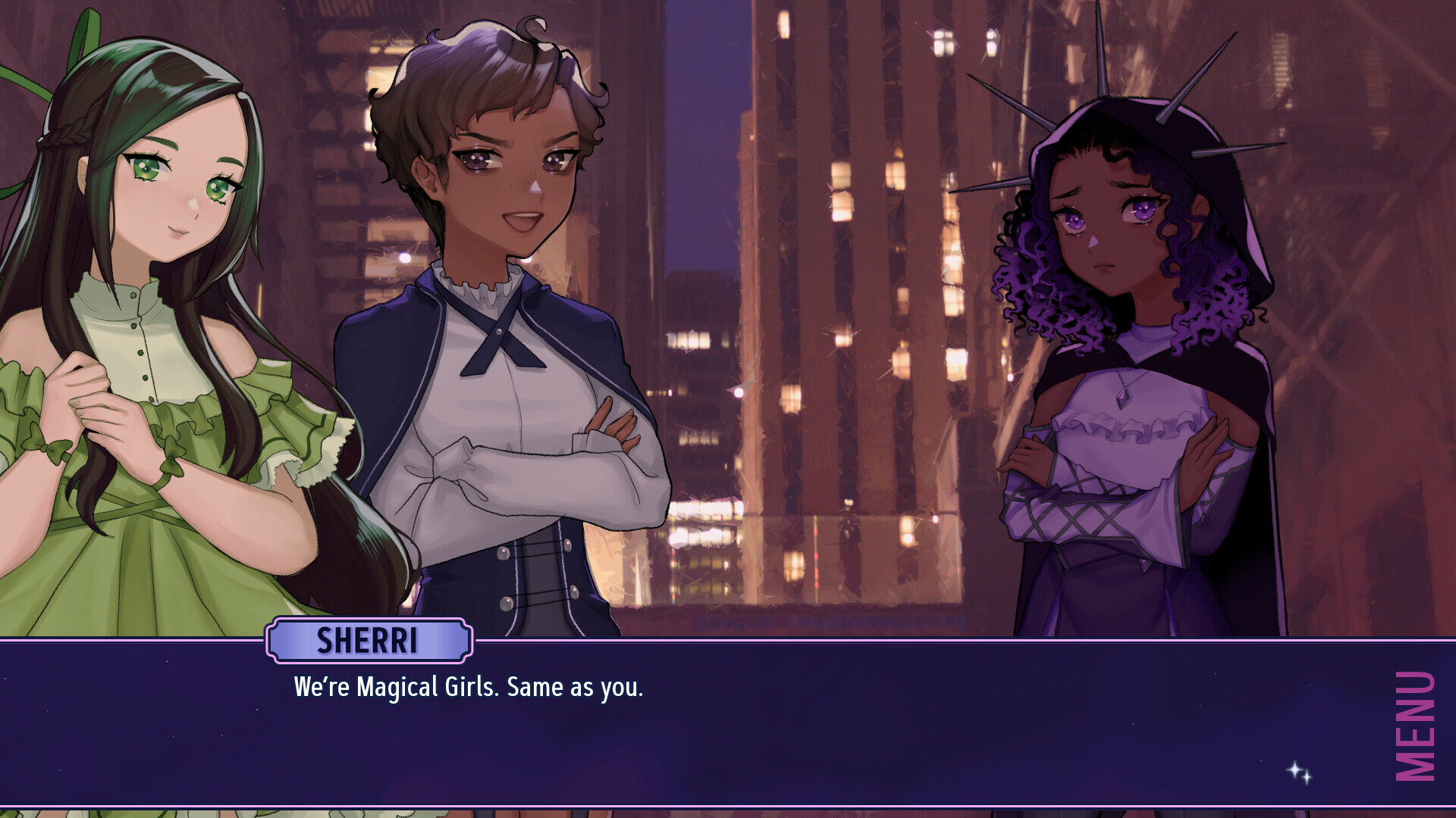 Lock & Key: A Magical Girl Mystery Demo Featured Screenshot #1