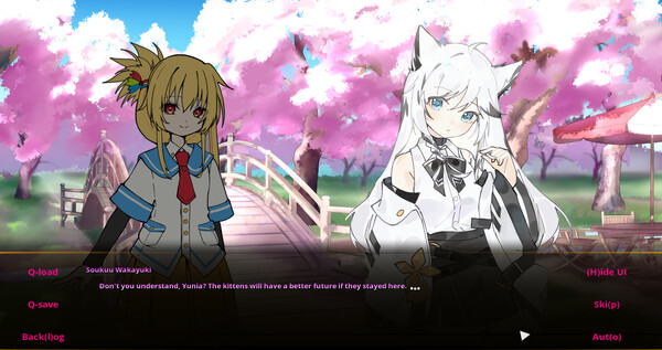 Screenshot z A2C:Ayry seems to be playtesting a 2D runner shooter from Cci