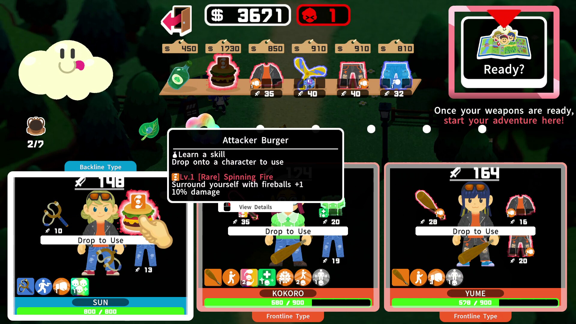 SUMMER ROAD 10-Minute Auto Roguelite screenshot 2