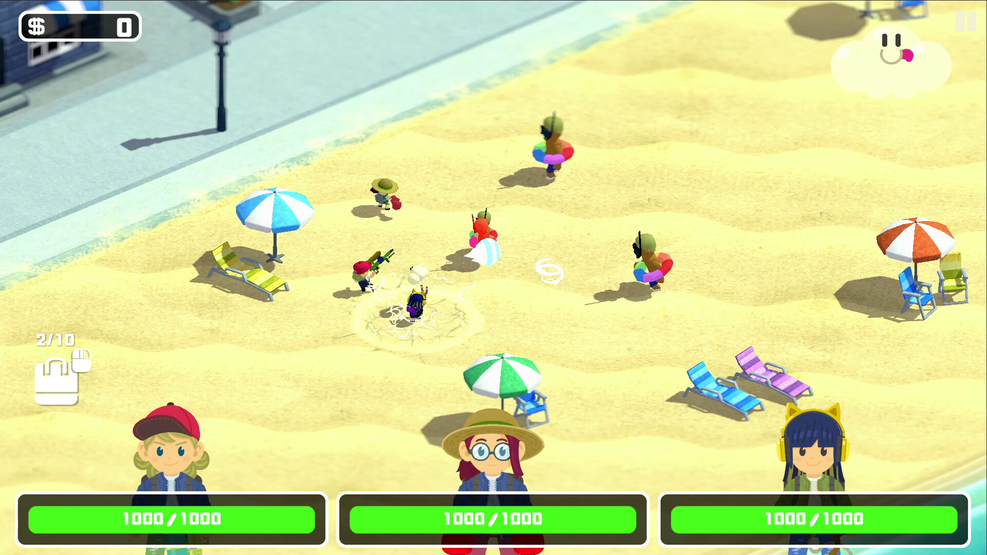 SUMMER ROAD 10-Minute Auto Roguelite screenshot #2