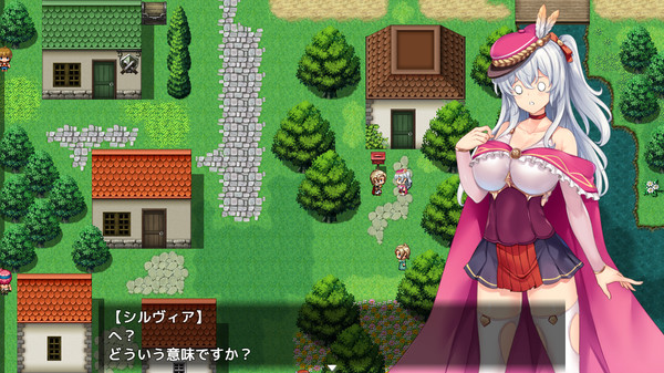 Screenshot z Phantom Alchemy ~Silvia's Dynamic Urban Planning~