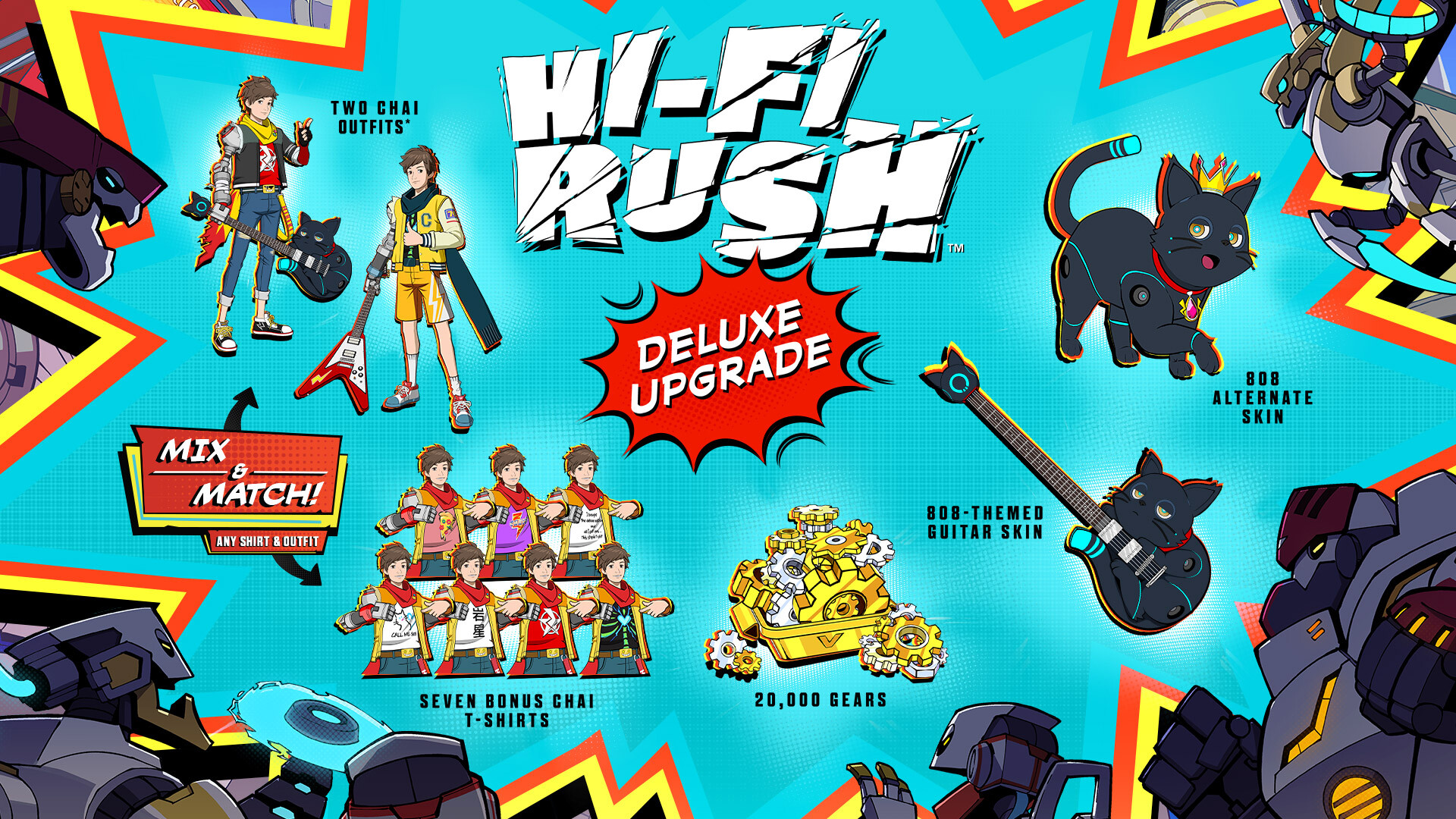 Hi-Fi RUSH Deluxe Edition Upgrade Pack Featured Screenshot #1